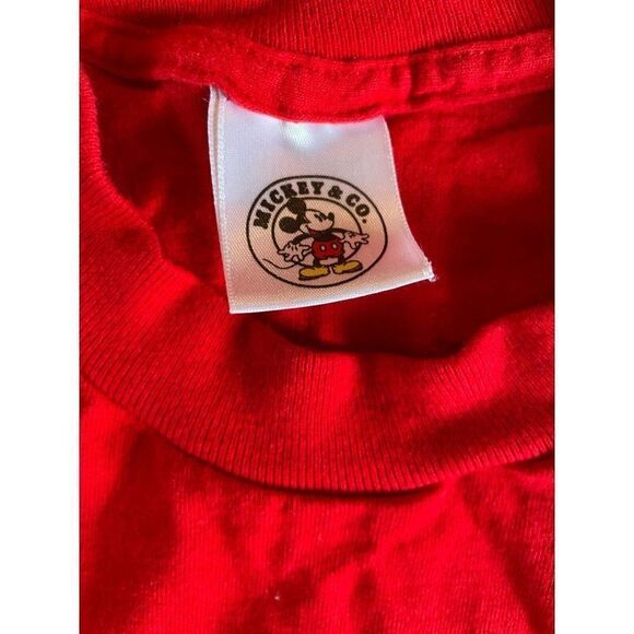 Vintage Mickey & Co Disney Mickey Embroidered Shirt Single Stitch One Size  USA - Picture 4 of 7